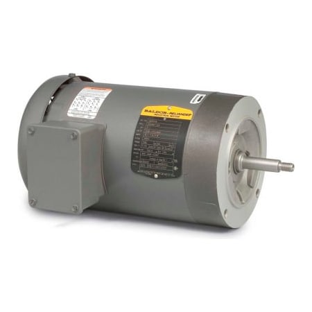 Baldor-Reliance Baldor-Reliance Motor JM3458, .33HP, 1725RPM, 3PH, 60HZ, 56J, 3413M, TEFC, F1 JM3458